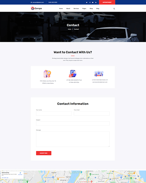 Motor Wash & Cleaning WordPress Theme